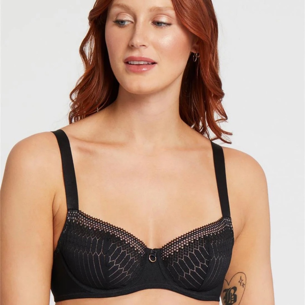 Montelle intimate simple pleasures flirt bra Elegant Black - Picture 2 of 4